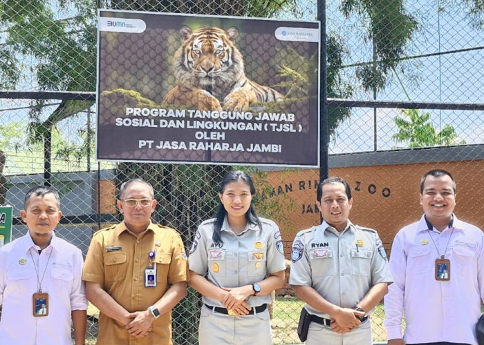 Jasa Raharja Jambi Gelar Program CSR dan Kampanye Pajak Kendaraan untuk Tingkatkan Kesadaran Lingkungan