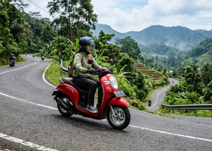 Tips Aman Pengereman di Jalan Menurun, Bagi Pengendara Motor Matic