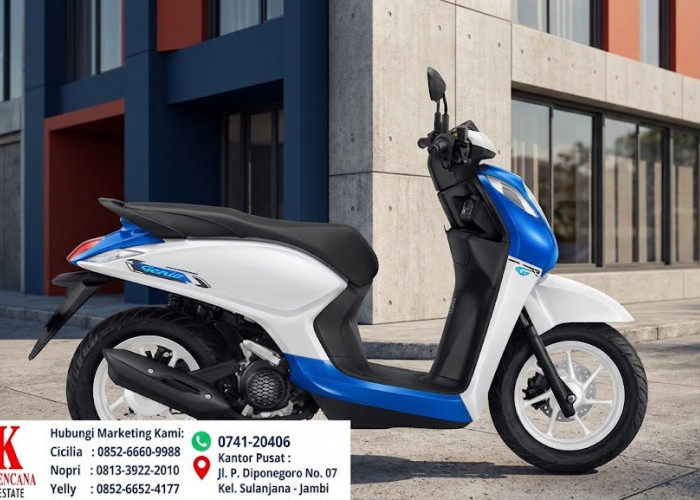AHM Segarkan Tampilan Honda Genio, Hadirkan Pilihan Warna Baru Bertema 'Kalcer'