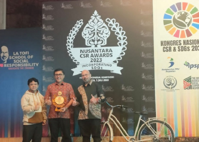 Program Balapan di Jambi, KKS Pertamina EP Jambi Field Raih Penghargaan Nasional Nusantara CSR Awards 2023