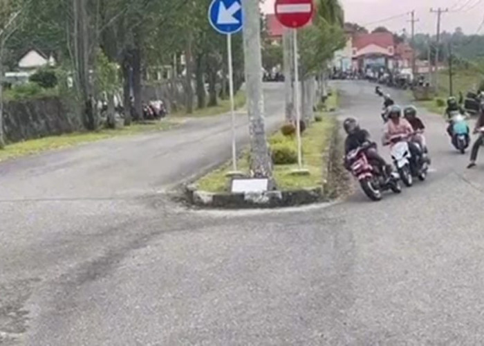 Viral! Komplek Kantor Bupati Tebo Mendadak Jadi Arena Balap Liar, Pemuda dari Tiga Kabupaten Ikut Adu Kencang