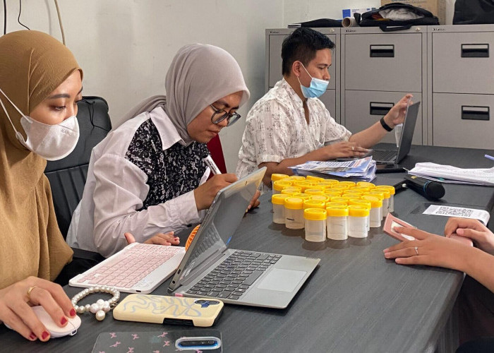 Antusiasme Mahasiswa Baru UNJA, Lebih dari 1.000 Ikuti Tes Narkoba