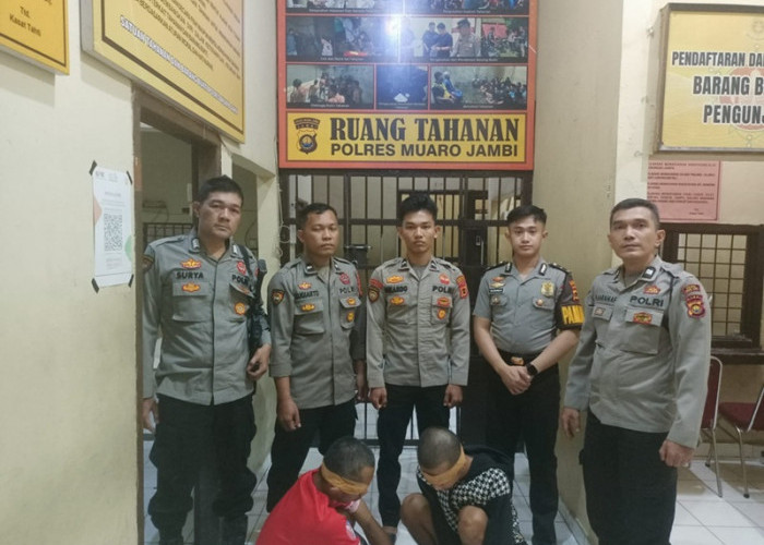Dua Tahanan yang Sempat Kabur Kini Diamankan di Polres Muaro Jambi, Kapolres: Kita Lakukan Evaluasi