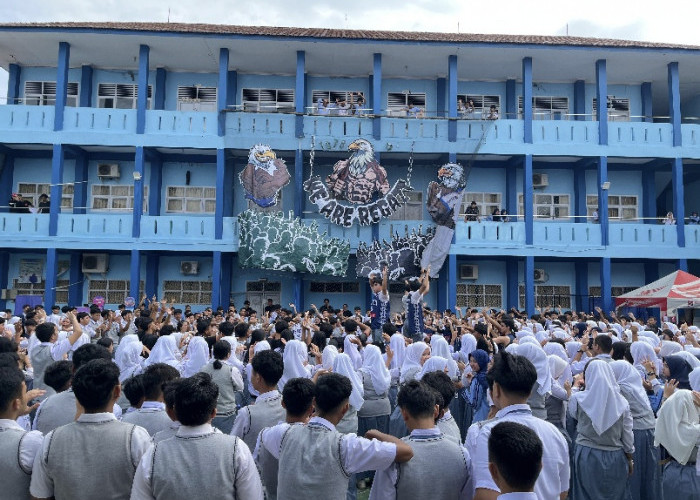 Roadshow Honda DBL with Kopi Good Day Guncang SMA 3 Jambi, Kepala Sekolah Beri Dukungan Penuh Tim Basket