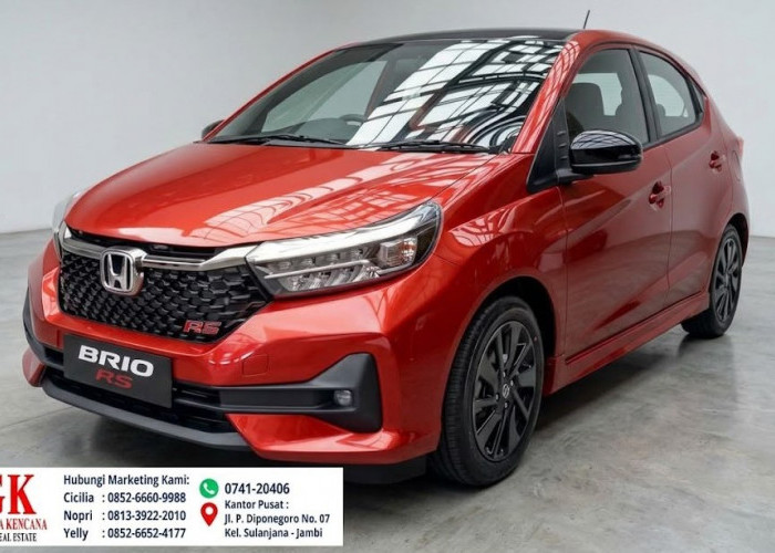Segarkan Tampilan dan Performa, Honda Brio RS CVT 2026 Masih Jadi Primadona Hatchback Perkotaan