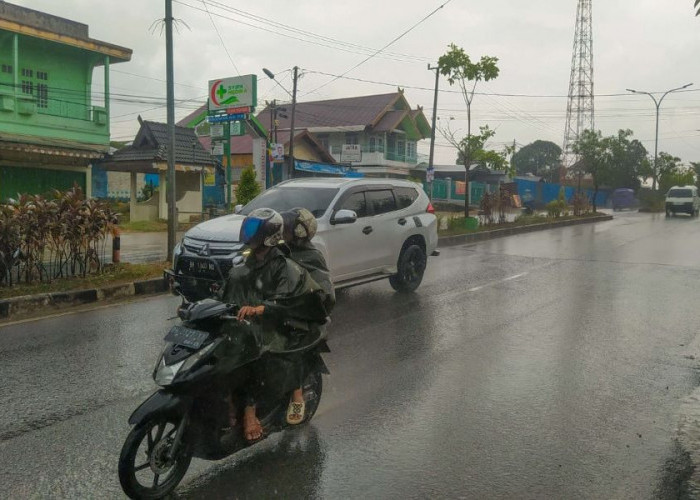Setelah Lama Kering, Hujan Kembali Guyur Sejumlah Wilayah Jambi
