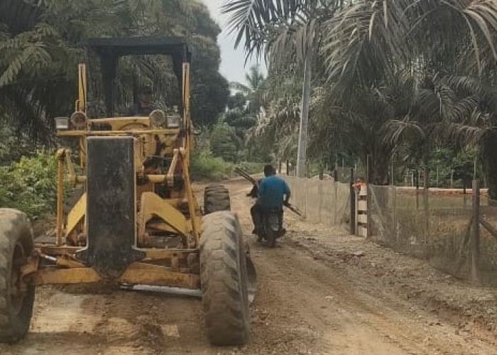 PTPN IV Regional IV Tuntaskan Perbaikan Jalan Desa Lidung dalam Sepekan 