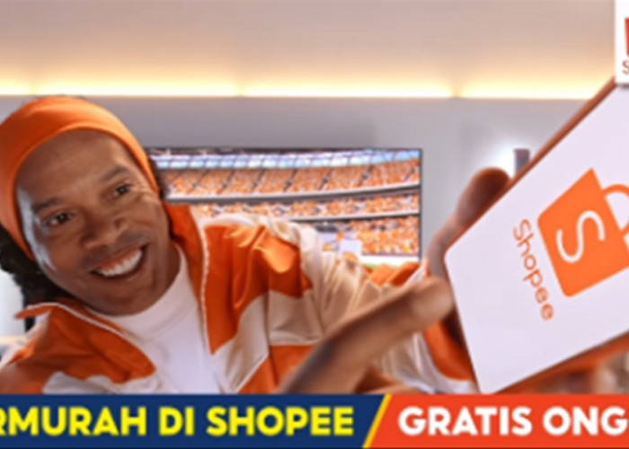 Shopee Gandeng Ronaldinho! Selebrasi Samba Sang Legenda Bikin Netizen Heboh