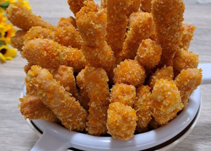 Resep Camilan Praktis, Sosis Kopong Krispi Renyah