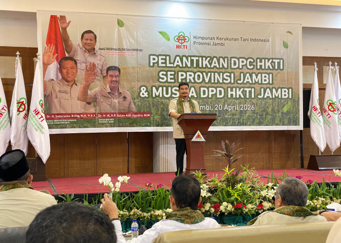    Gerakan Tani Makmur HKTI Jambi, Menuju Kedaulatan Pangan dan Energi Menuju Indonesia Emas 2045     