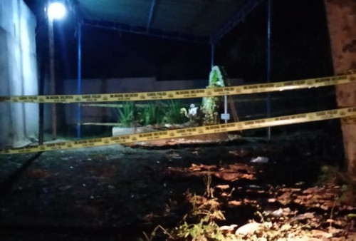 Jelang Autopsi Ulang, Area Makam Brigadir J Dipasang Garis Polisi