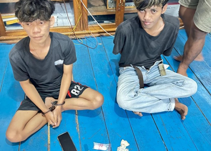 Ini Tampang dan Peran 2 Mahasiswa asal Kampung Nelayan Tanjab Barat yang Ditangkap di Pelabuhan Marina