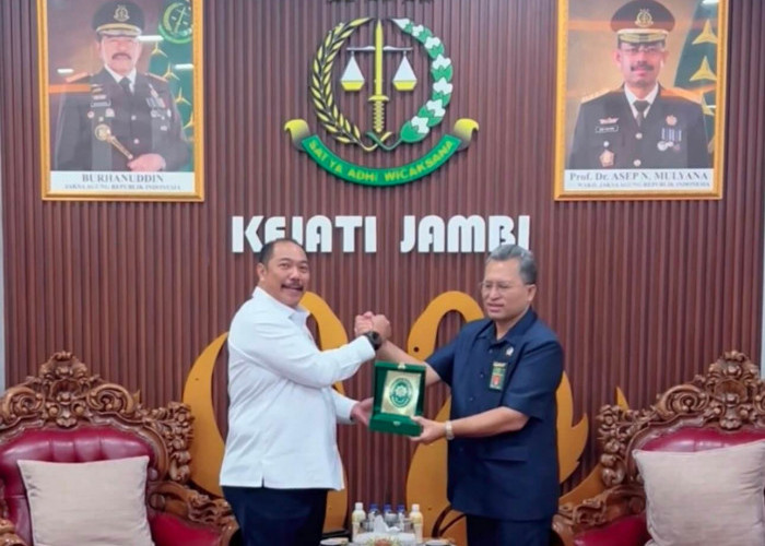 Kajati Jambi dan Ketua Pengadilan Tinggi Jambi Berkomitmen Perkuat Sinergitas Penegakan Hukum