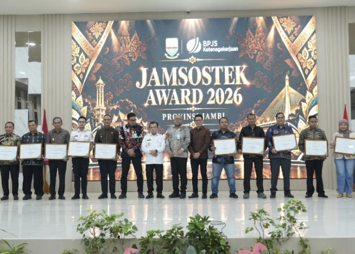 Bank Jambi Raih Jamsostek Award, Bukti Komitmen Korporasi pada Kesejahteraan Pekerja