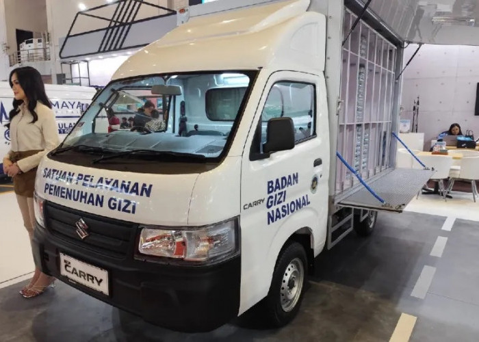 Suzuki Pamerkan New Carry MBG & Enam Kendaraan Tematik di GIICOMVEC 2026