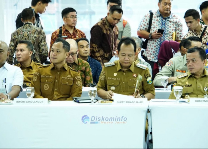 Bupati BBS Hadiri Rakor Bersama Kementerian Lingkungan Hidup, Bahas Antisipasi Karhutla di Musim Kemarau