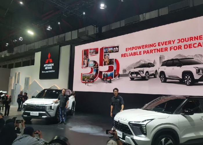 Mitsubishi Rayakan 55 Tahun, Xforce dan Destinator Edisi Spesial Debut di IIMS 2026
