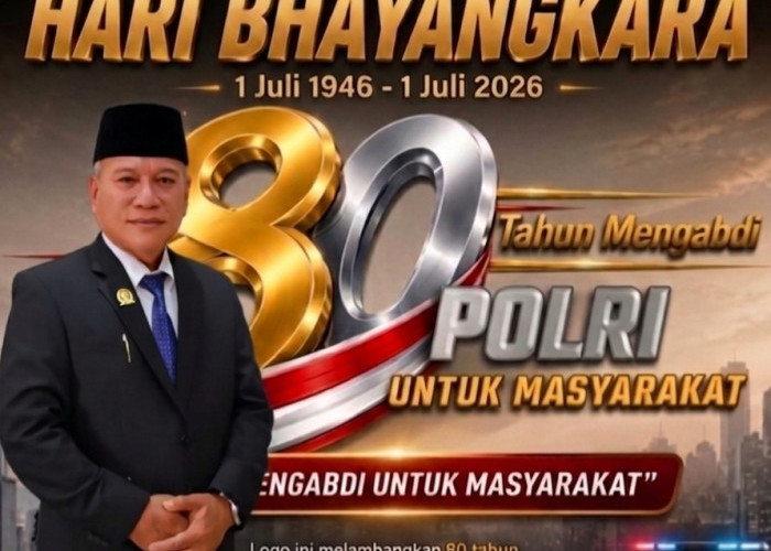 Ketua DPRD Muaro Jambi Aidi Hatta Sampaikan Selamat Hari Bhayangkara ke-80