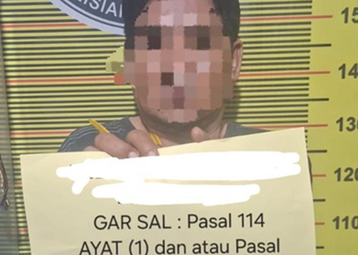 Digerebek Saat Operasi Antik Siginjai 2026! Pria di Bungo Diduga Edarkan Sabu, Polisi Sita Barang Bukti