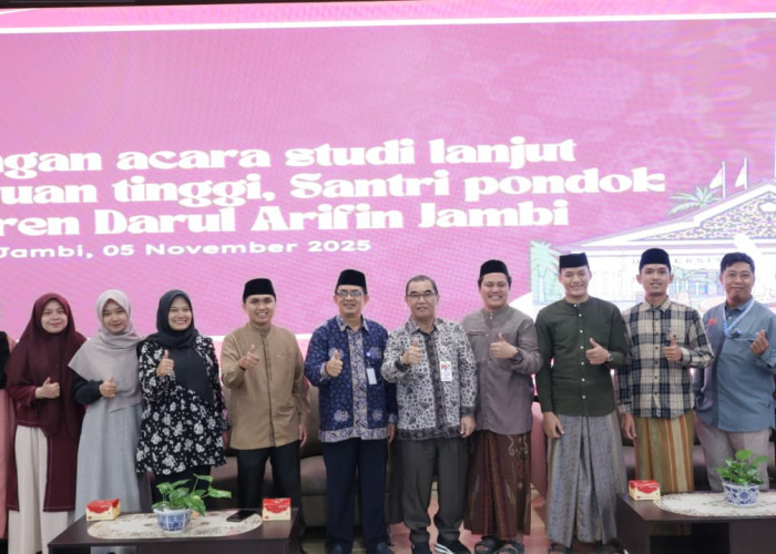 UNJA dan Ponpes Darul Arifin Gelar Studi Lanjut Perguruan Tinggi, Perkuat Akhlak Pendidikan Tinggi