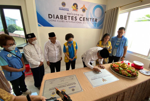Peresmian Diabetes Center Perkumpulan Lions Indonesia Distrik 307A1