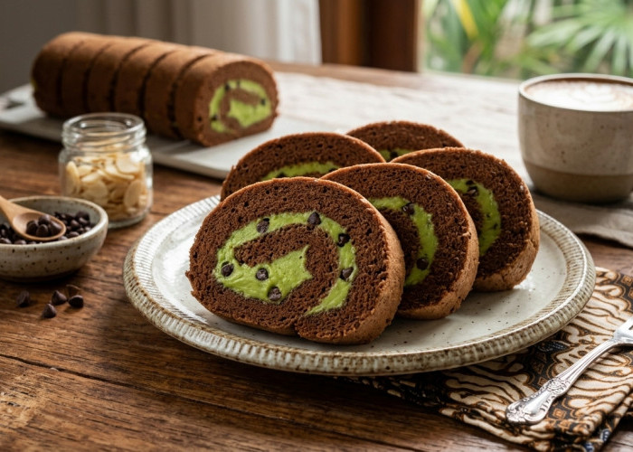  Resep Bolu Gulung Cokelat Isi Krim Alpukat: Sensasi Manis Gurih yang Lembut di Lidah