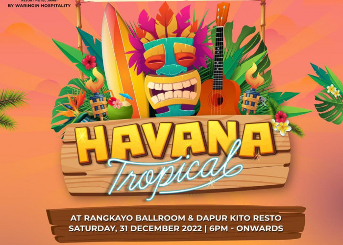 Rayakan Malam Tahun Baru, Rumah Kito by WH suguhkan ‘Havana Tropical “
