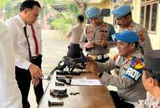 Propam Polda Jambi Mendadak Cek Personel Polres Muaro Jambi! HP, Senpi dan Urine Diperiksa