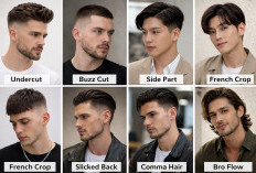 Biar Nggak Salah Potong! Ini Gaya Rambut Pria Sesuai Bentuk Wajah