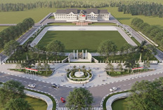 Nah! Ini Penampakan Lapangan Kantor Gubernur Jambi yang Bakal Disulap Jadi Lapangan Garuda