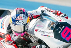 Hebat! Veda Ega Pratama Bangkit di Menit Akhir, Segel Tiket Q2 Moto3 Prancis