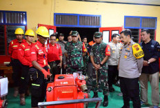 Wakapolda Jambi Turun Langsung Cek Posko Karhutla Tanjab Barat, Pastikan Kesiapan Personel dan Peralatan