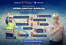 Operasi Keselamatan Siginjai 2026 Dimulai, Polda Jambi Gelar Razia 2–15 Februari, Ini Titik Rawan