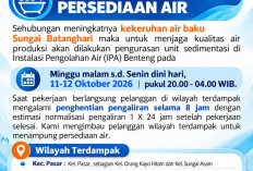Pengurasan IPA Benteng Berlangsung 8 Jam, Pelanggan Diimbau Segera Tampung Air