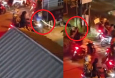 Bikin Was-was! Video Sekelompok Pemuda Bawa Sajam Terekam di Kota Jambi Dini Hari