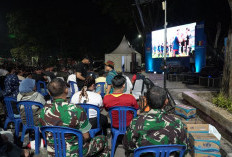 Piala Dunia 2026! Tugu Keris Dipadati Warga, TNI dan Masyarakat Bersorak Saat Spanyol Menang Dramatis