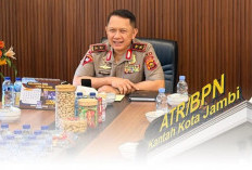 Kanwil BPN Jambi dan Polda Jambi Perkuat Sinergi melalui Silaturahmi dan Koordinasi Lintas Sektor 