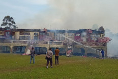 Madrasah Miftahul Hidayah di Lopak Aur Batang Hari Terbakar, Kerugian Ditaksir Rp500 Juta