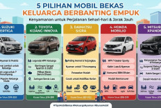 Rekomendasi! Ini Deretan Mobil Bekas Cocok untuk Keluarga dengan Suspensi Nyaman