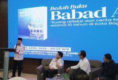 Gubernur Al Haris Hadiri Bedah Buku Babad Alas Karya Wamendagri Bima Arya Sugiarto
