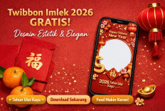 Twibbon Imlek 2026 Gratis, Desainnya Bikin Feed Makin Estetik dan Elegan