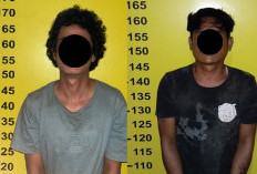 Gasak 3 Sepeda Motor Sekaligus, 2 Pria Ini Ditangkap Tim Macan Polsek Pasar