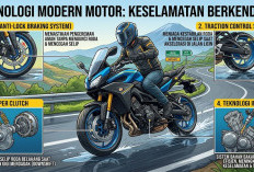 Teknologi Modern Sepeda Motor yang Menunjang Keselamatan Berkendara