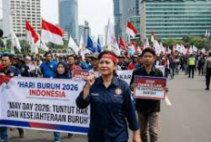 Sambut May Day, 200 Ribu Buruh Diprediksi ke Monas Besok, Ini Rekayasa Lalin yang Disiapkan Polisi