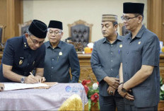 Wabup Muaro Jambi Hadiri Paripurna DPRD, Ranperda Pertanggungjawaban APBD 2025 Disetujui