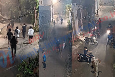 Kota Jambi Belum Aman dari Bujang Madesu? CCTV Rekam Aksi Saling Serang di Gang Kampung Bahagia