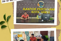 Mudahkan Urusan Sertifikat di Hari Libur, Kantor Pertanahan Kota Jambi Gelar Program PELATARAN