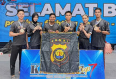 Selamat! Tim Taekwondo Polda Jambi Borong 5 Medali di Kejurnas Kapolri Cup 2026