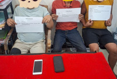 Digerebek Usai Laporan 110, Satresnarkoba Polresta Jambi Amankan Tiga Pria Positif Narkotika di Kota Jambi 