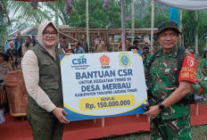 Kodim Tanjab Puji Komitmen SKK Migas PetroChina dan Forum CSR Sukseskan TMMD di Tanjab Timur